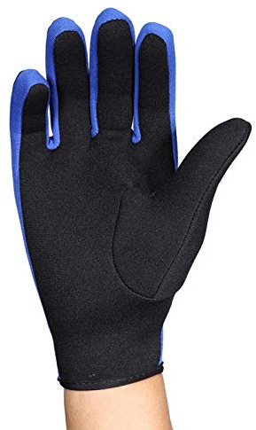 Gants de Plongée Neoprene pour Surf Aquatique (Petit), Résistance à l'Usure Doux Nylon Protection Mains