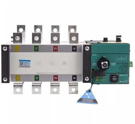 DOMOJT Generator Controller 125A 4P ATS Dual Power Automatic Transfer Switch Diesel Generator Control Board AC 220V Control Voltage