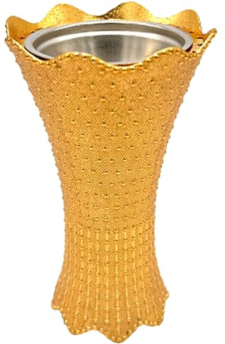 Burner Bakhoor con Multi-Fori Bruciatore di Incenso da 3x45 Pollici Bruciatore Oud Vintage Supporto per Incenso Metallico per Ufficio Yoga Spa