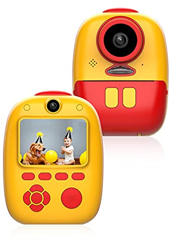 Macchina fotografica termica istantanea per bambini Videocamera digitale 2 pollici ad alta definizione Grande schermo di visualizzazione 26 Megapixel Max. 32 GB TF Card Storage con carta da stampa