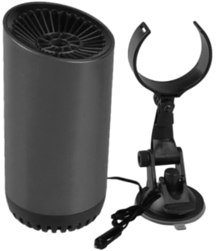 Riloer Chauffage de Voiture pour Camping-Car 12 V 150 W, Portable, Chauffage Rapide, dégivrage, désembuage, Prise Allume-Cigare, Compatible avec la Plupart des véhicules