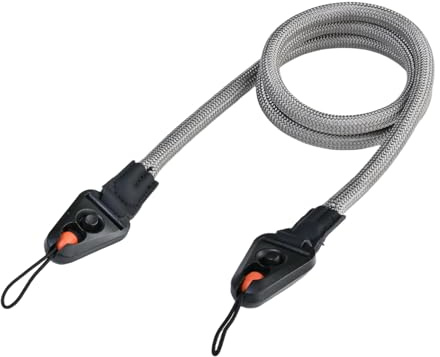 Aurafly Tracolla per Fotocamera, Cinghia da collo in nylon per fotocamera Universale Corda per Videocamera Fotocamera DSLR-100 cm