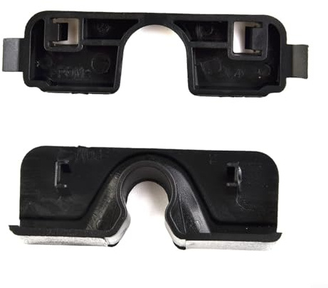 Schwenkbarer Befestigungsclip für Hutablage für Opel und für Vauxhall Corsa D/E (2006–2019), für Meriva B (2010–2017), Crossland X (2017–2020) – Schwarz