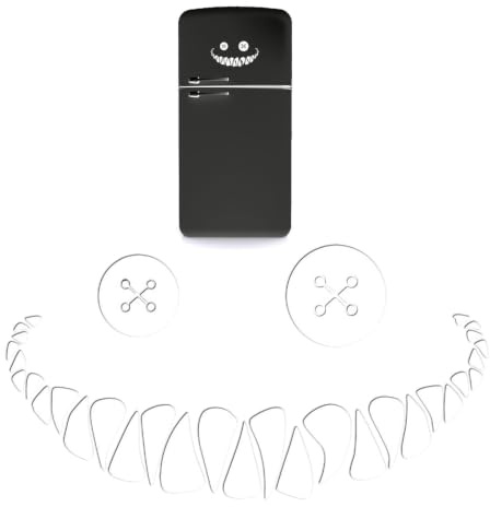 Smile Face Window Sticker, Smile Face Car Sticker Rolig glasCool | Bil klistermärke Rolig Cool Biltillbehör för lastVäggar Bärbara datorer Elcyklar Motorcykel