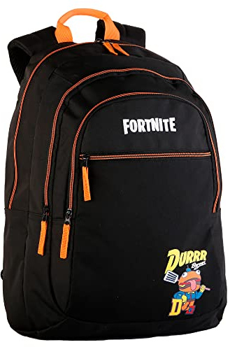 FORTNITE Zaino Scuola Durrr, Unisex Bambini, Multicolore, Grande, multicolore, L