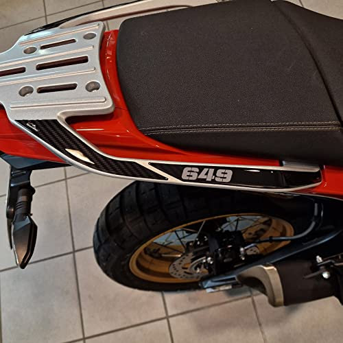 Resin Bike Adesivo Moto Compatibile con Moto Morini X-CAPE 650 2022-2025. Protezione Moto Maniglie Passeggero da Urti e Graffi. Adesivo 3D Resinato X-CAPE 649 per tutte le versioni