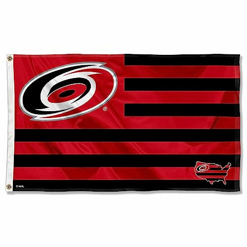 Carolina Hurricanes American Nation 3x5 Flag