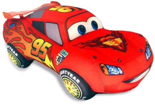 The Movie Cars Plüschtier，Lightning McQue-en Plüschtier, Cars Kuscheltier，Kinderspielzeug,Plüschpuppe ，für Mädchen, Jungen & Babys, Flauschiges Stofftier zum Spielen, Sammeln & Kuschel