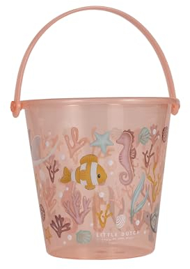 Little Dutch 2012400 Sandspielzeug Eimer - Ocean Dreams rosa