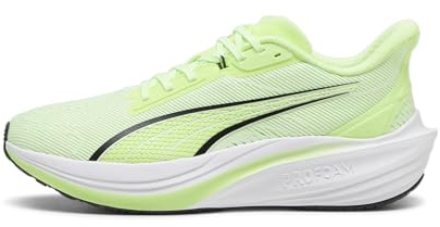 PUMA Darter PRO Running Shoe, Scarpe da Ginnastica Uomo, Mela frizzante Nera, 39 EU