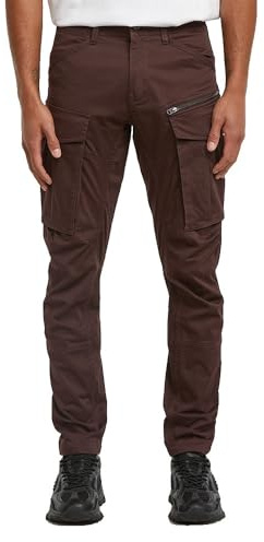 G-STAR Rovic Zip 3D Regular Tapered Byxor, Brun (Choklad Plum D02190-5126-g692), 31W / 32L