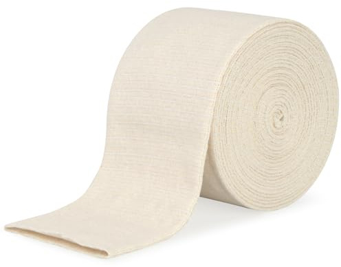 Flintronic Vendaje Elástico de Compresión Tubular de 7.5 cm x 5 M Vendaje de Fijación, para Pequeñas Extremidades, Muñecas