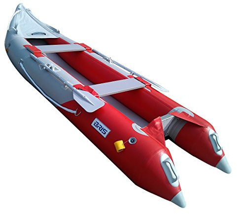 BRIS 12 ft Inflatable Kayak Fishing Tender Inflatable Poonton Boat 2 Person Kayak