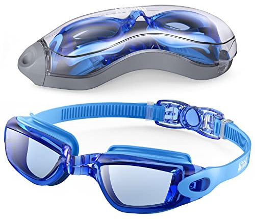 Aegend Swim Goggles, Swimming Goggles No Leaking Full Protect Adult Youth