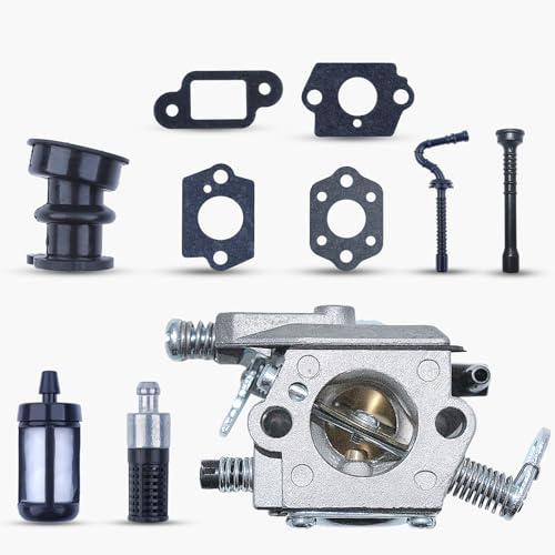 Haishine Carburetor Gasket Intake Hose Fuel Filter Line fit for STIHL Chainsaw 021 023 025 MS210 MS230 MS250