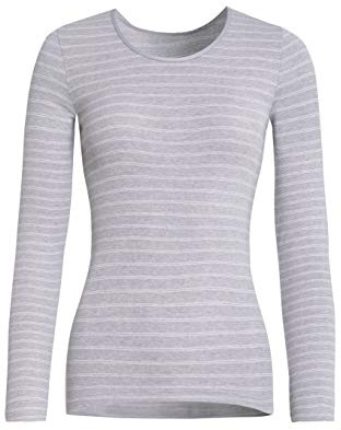 con-ta Thermo Langarm Shirt, wärmendes Thermoshirt aus natürlicher Baumwolle, bequemes Basic-Oberteil, Damenbekleidung, in versch. Farben, Größen: 36/XS - 50/4XL