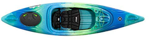 Perception Kayaks Joyride 10 - Sit Inside Kayak for Adults and Kids - Recreational and Multi-Water Kayak with Selfie Slot - 10' - Déjà vu
