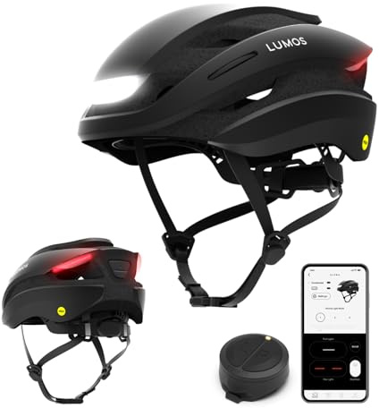 Lumos Ultra Smart Bike Helmet | Customizable Front and Back LED Lights with Turn Signals | Road Bicycle Helmets for Adults: Men, Women