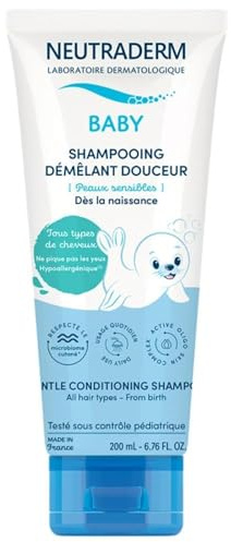 Neutraderm Baby Shampoo, Entwirrung, 200 ml
