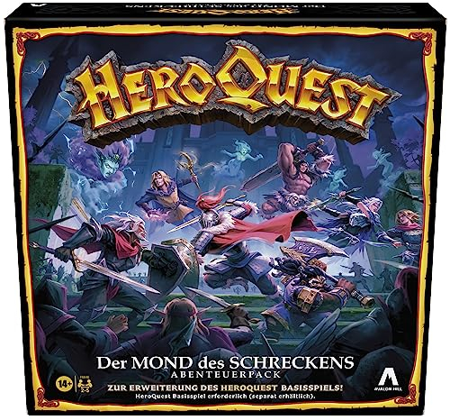 Avalon Hill HeroQuest Der Mond des Schreckens Abenteuerpack, HeroQuest Basisspiel erforderlich, Rollenspiel, Multi-colord