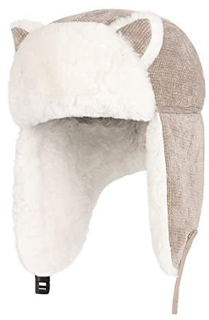 XINCHI Fliegermütze Kinder Skimütze Winter Winterhut Warm Russlandmütze Dick Wintermütze Ohrenklappen Strickmütze Mädchen Kunstfellmütze Jungen Trapper Hat Plüsch wintermütze