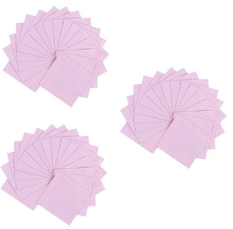 300 Piezas Paño De Limpieza De Plata Pulidora De Joyas Herramienta De Limpieza De Joyas Paño Limpiador Paño De Joyería Limpieza De Pantalla Fibra Extrafina Limpio