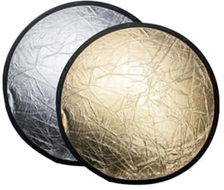 Reflektor 2 in 1 30 cm geeignet for Live-Fotografie Studio Lichtplatte füllen Lichtbrett mehrfach Faltbare tragbare zusammenklappbare Scheibe Reflector