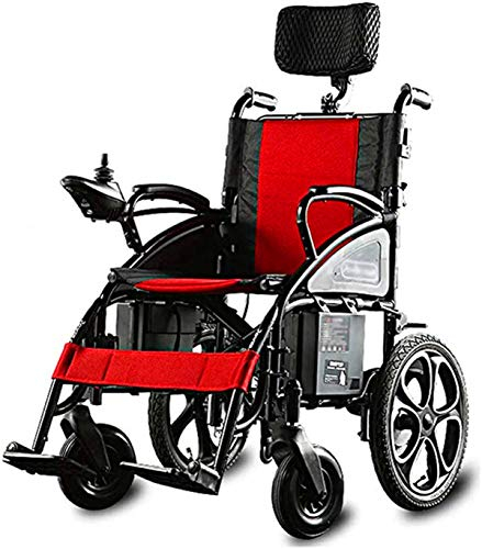 Suuim Leichter, Faltbarer Elektrorollstuhl, Elektrorollstuhl, Elektrorollstuhl, Kleiner mobiler Elektrorollstuhl mit Unterstützung, leistungsstarker Rollstuhl mit Zwei Motoren