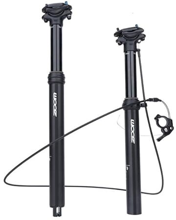 LUOKEKE SattelstüTze 1 Stück verstellbare MTB-Sattelstütze 30,9 31,6 mm hydraulische Sattelstütze internes externes Kabel Mountainbike SattelstüTzen(External Cable 31.6)