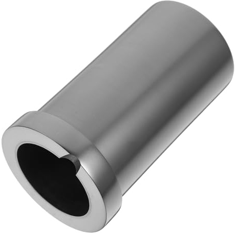 CORHAD Creuset en Graphite pour Fondre de Or Résistance aux Alcalis, Capacité 2kg, Matériau Graphite Noir, Outil de Fusion Solide pour Bijoux et Fonderie