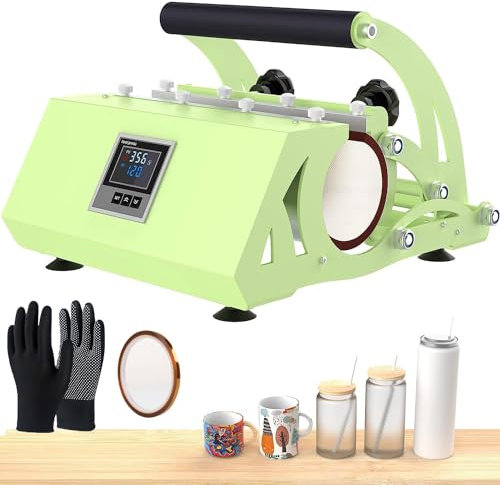 LZDOYY Machine de Presse à Chaud pour gobelet, Presse à mug pour 11 oz 15 oz 16 oz 20 oz 30 oz gobelets à Sublimation Droits Maigres, Presse à Chaud pour Tasse Bricolage Sublimation 30 oz,110V