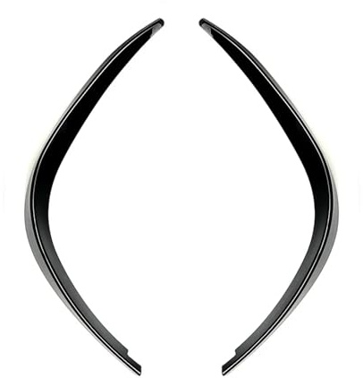 Front Spoiler Lippe Für Benz W177 A180 A200 A250 A260 Für AMG A35 2018 2019 2020 2021 2022 Auto Front Canards Schürze Stoßstange Splitter Spoiler Body Kits Auto-Frontspoiler(Gloss Black 2)