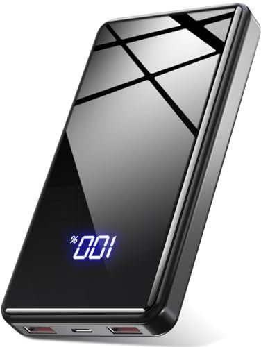 Power Bank Fast Charging 20000mAh, Portable Charger PD22.5W, PD3.0 QC4.0 USB-C Output/Input, Phone Battery Pack for iPhone 16 15 14 13 Plus Pro Max Mini, Galaxy, Google