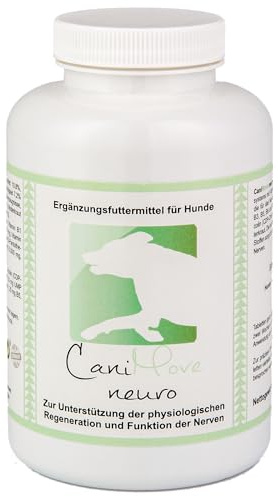 CaniMove | Neuro (1 x 200g) - Ergänzungsfuttermittel für Hunde und Katzen zur Unterstützung der Bandscheiben und Nervenfunktion | Mit CDP-Cholin, UMP, CMP, Mutterkraut und Vitaminen