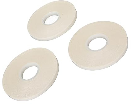 Tangxi Ruban Adhésif Double Face pour la Couture, Ruban Lavable, 3 Rouleaux de 16 Mètres Chacun pour L'artisanat, Poches Plaquées