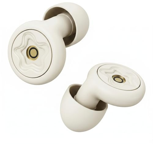 in-Ear Noise Reduction Earplugs with 45dB Advanced Cancelling & Multi-Layer Acoustic Filter - Ultra-Soft Reusable Silicone Design Ideal for Side Sleepers, Travel, Focus & Concerts, Secure