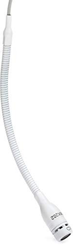 Shure MX202 Presentation Microphone with White Wire - Microphones (Microphone Input, Cardioid, 180 Ohm, Wired, 52 V, 2 mA)
