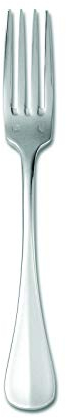 Oneida T018FDIF Table Forks, European Size Flatware, 18/10 Steel, Silver