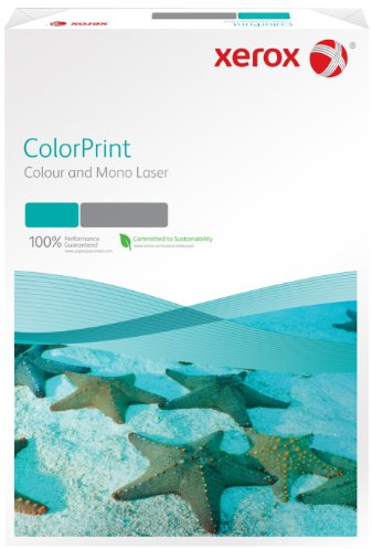 Xerox 003R95925 Premium Farblaser-Papier Druckerpapier DIN A3, 160 g/m², 250 Blatt pro Pack, weiß