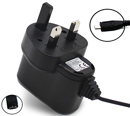 Gadget Giant Sony Xperia M4 Aqua Premium Quality 3 Pin UK Plug Mains Wall Charger Micro USB Mains Charger - UK CE/RoHS Approved