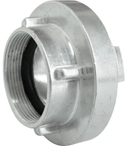 T.I.P. Raccord Storz C 56,7 mm 2 Pouces Filetage Intérieur Aluminium - Raccordement Tuyaux Appareil Argenté