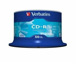 Verbatim CD-R Extra Protection 700 MB 50 - CD-RW (CD-R, 700 MB, 50 ÷ 120 mm, 80 min, 52x)