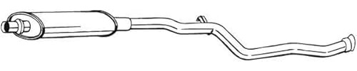Bosal 281-287 Mittelschalldämpfer