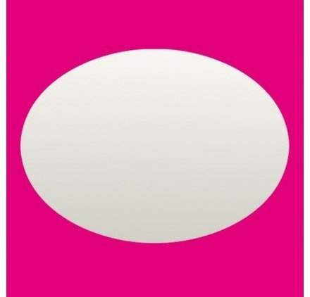 efco 1794016 Stanzer XL, Oval Motivstanzer, Metall, rosa, 12,5 x 8 x 7 cm