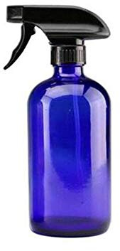 1PCS 250ML/8oz Bouteilles Vides Rechargeables en Verre à Déclencheur Boston - Bocaux de Rangement pour Maquillage et Cosmétiques pour Huiles Essentielles, Produits de Nettoyage, Parfums, Aromathérapie