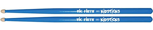 Vic FIrth - American Classic Drumsticks Kidsticks - American Hickory - Wood Tip - Blue