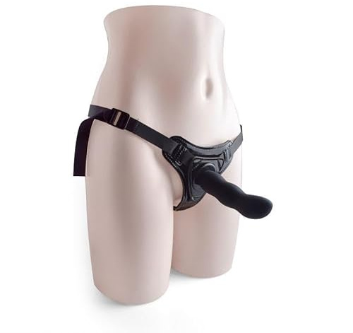 Strap on cintura regolabile indossabile dildo punto G fallo sesso safico sodomia