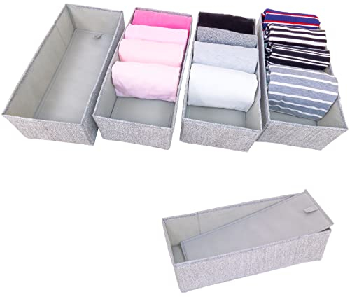 SIMPLE JOY® MALM FileFolding Box für ikea Kommode; DAS ORIGINAL; passgenau; Stabiler Boden; Schubladen Ordnungssystem, 4er Set