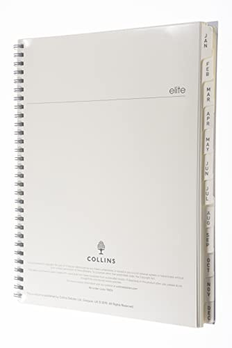 Collins Elite 2024 Terminplaner Manager Wochenplaner – Terminplaner-Nachfüllpackung – Business-Planer und Organizer – Januar bis Dezember 2024 – Wochenplaner – 1190R-24