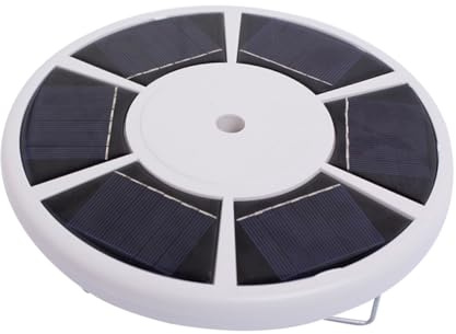 ibasenice Solar Power Flag Pole Light Outdoor Lighting Tool for Flagpole Use in Garden Patio